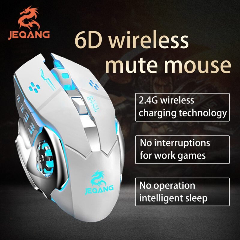 JEQANG- JW-220 6D Rechargeable Wireless Mouse – M R Corporation