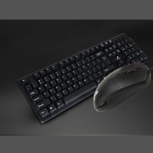 JEQANG - JK-1905 Combo Wired Business Keyboard and Mouse Set - Image 4