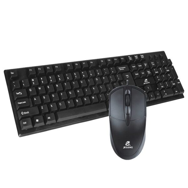 JEQANG - JK-1905 Combo Wired Business Keyboard and Mouse Set - Image 2