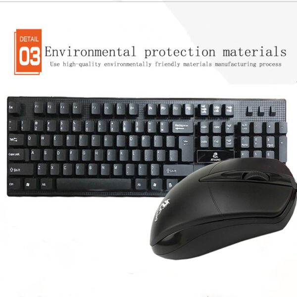 JEQANG - JK-1905 Combo Wired Business Keyboard and Mouse Set - Image 3