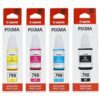 Canon GI-790 Black, Cyan, Megenta, Yellow Ink Bottle
